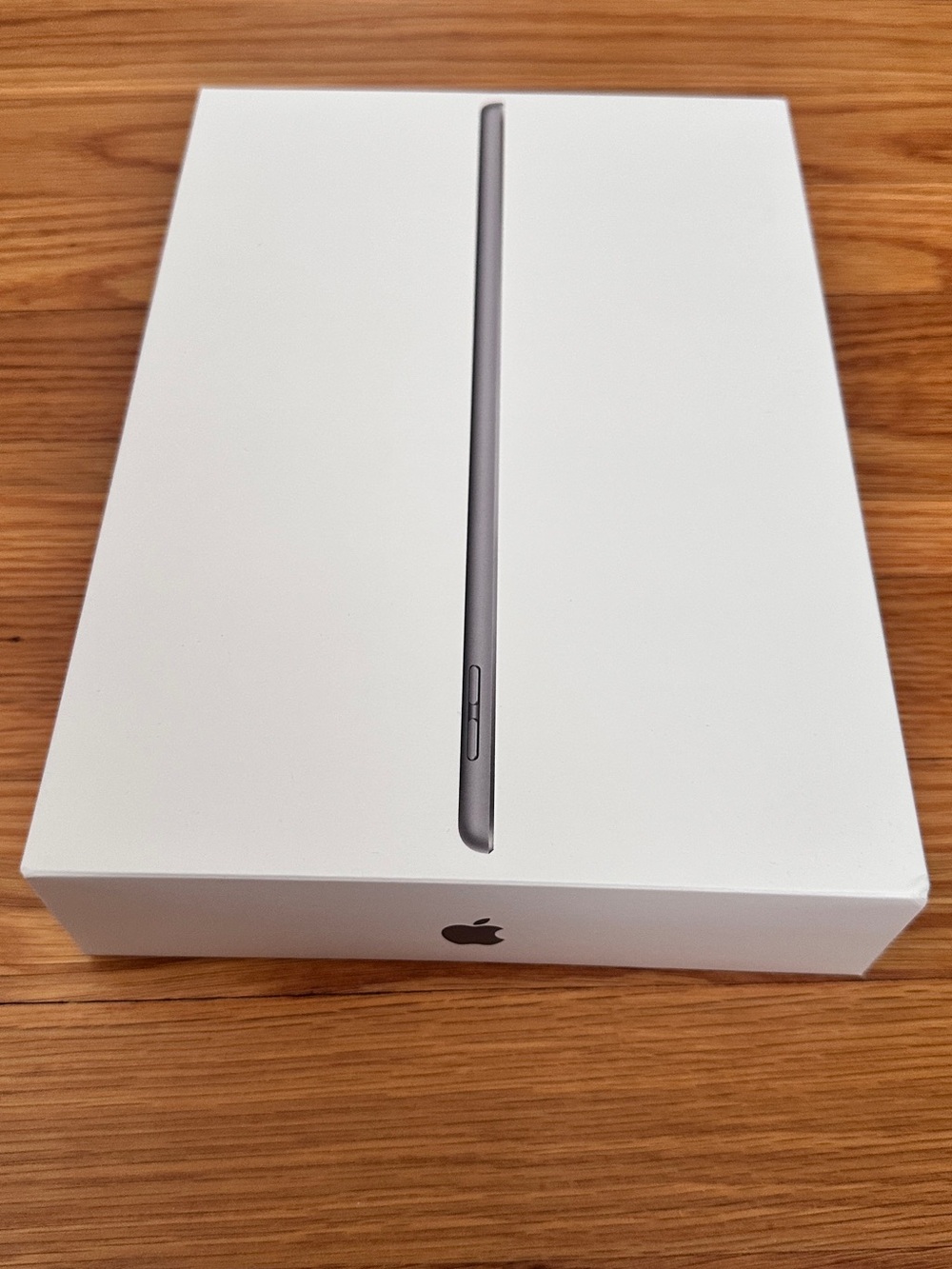 Empty box Apple iPad in Space Gray - Slim Tablet